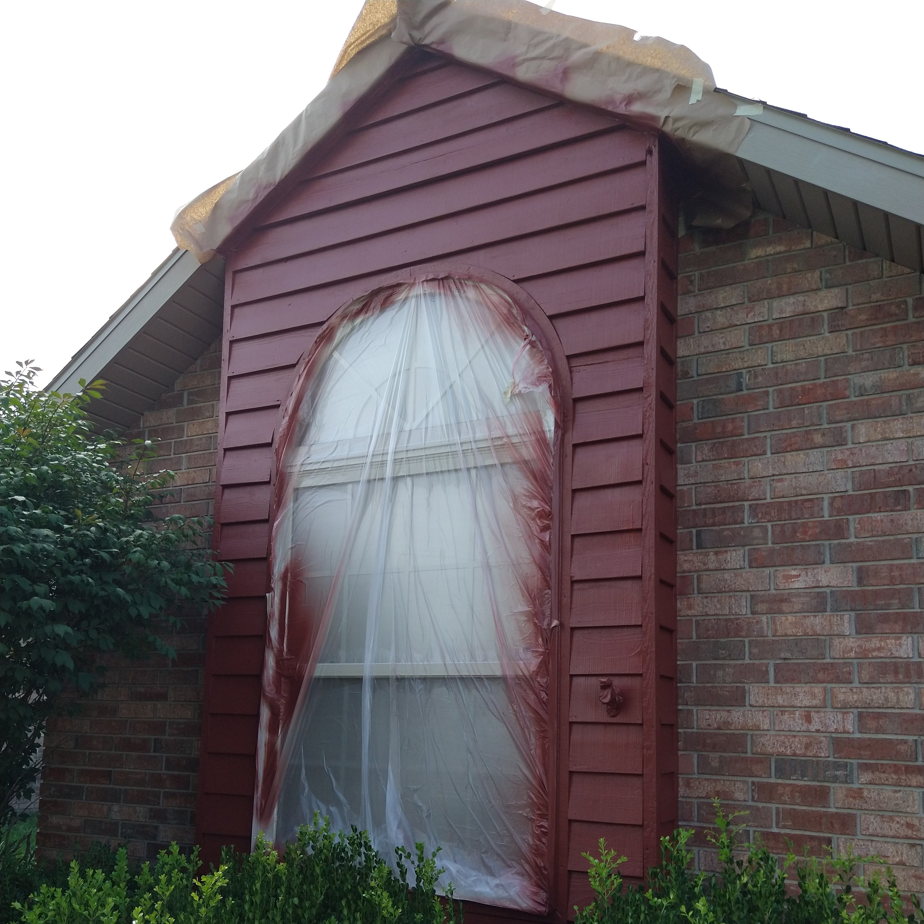 Exterior Window Frame Painting
